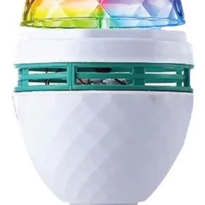 Lampara Led Rgb Giratoria Rayos Multicolor Fiesta 220v