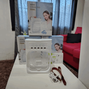 Ventilador con difusor de agua