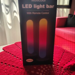 Barra de luz led x 2 con control remoto