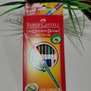 Lapiz Faber x 12 doble =24