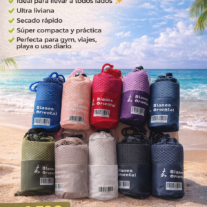 Toalla para mano secado rapido