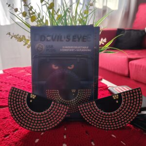 Luz decorativa led devil eye