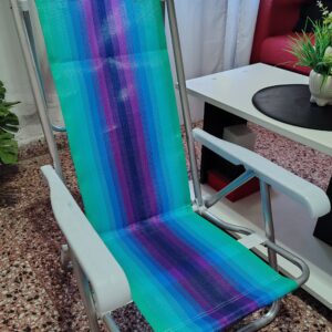 Reposera playera Mor de aluminio