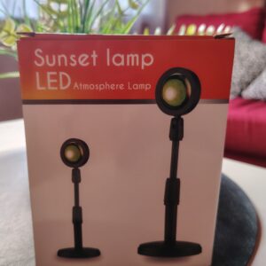 Lámpara led efecto sol