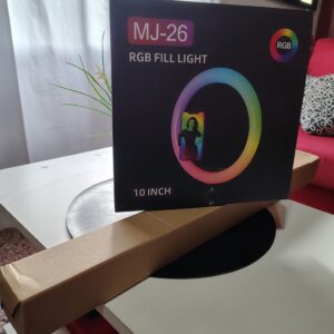 Aro de luz 10″ RGB