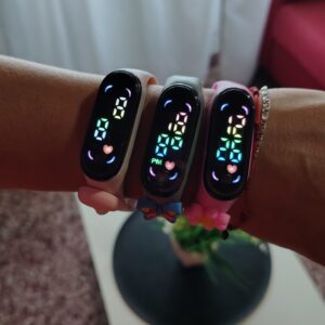 Reloj infantil digital fecha y hora