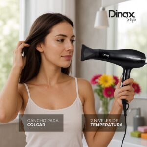 SECADOR DE CABELLO 2000W DINAX