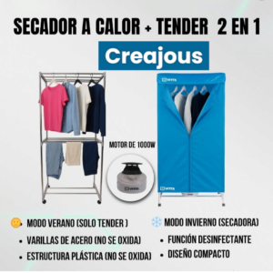 Secadora de ropa a calor VIT