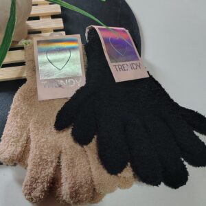 Guantes lana con pelito