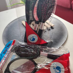 Juego de peine,cepillo y espejo