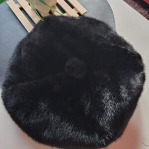 Boina dama peluche